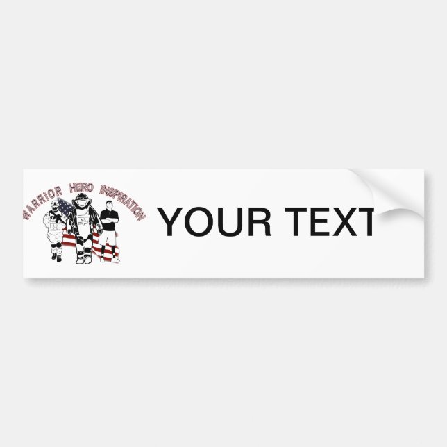 Sårad krigare för EOD Bildekal (Framsidan)