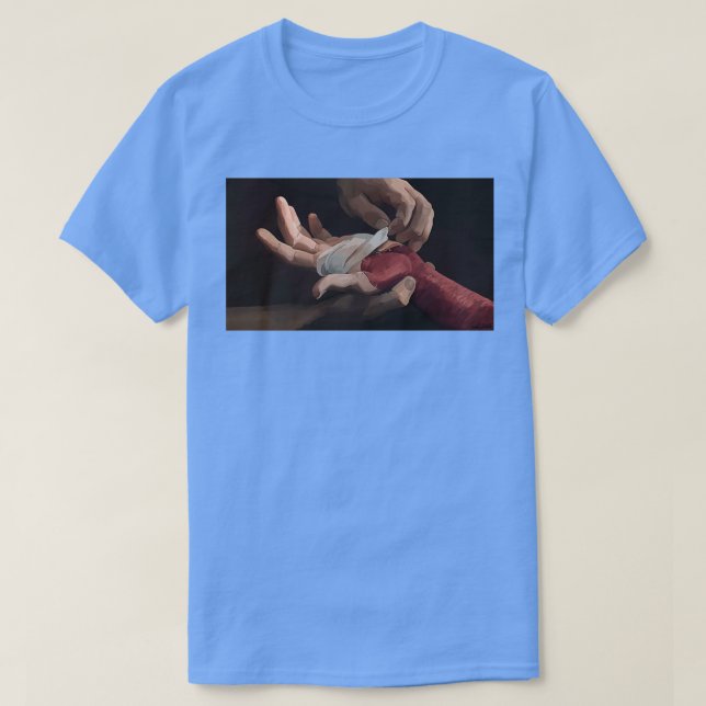 sårad t shirt (Design framsida)