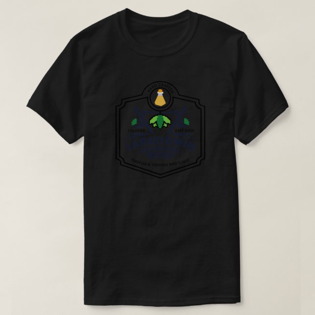 Saradomin Brewing Company OSRS T Shirt (Design framsida)