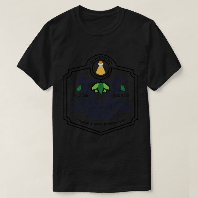 Saradomin Brewing Company OSRS   T Shirt (Design framsida)