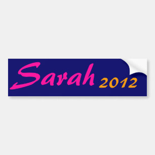Sarah 2012 bildekal