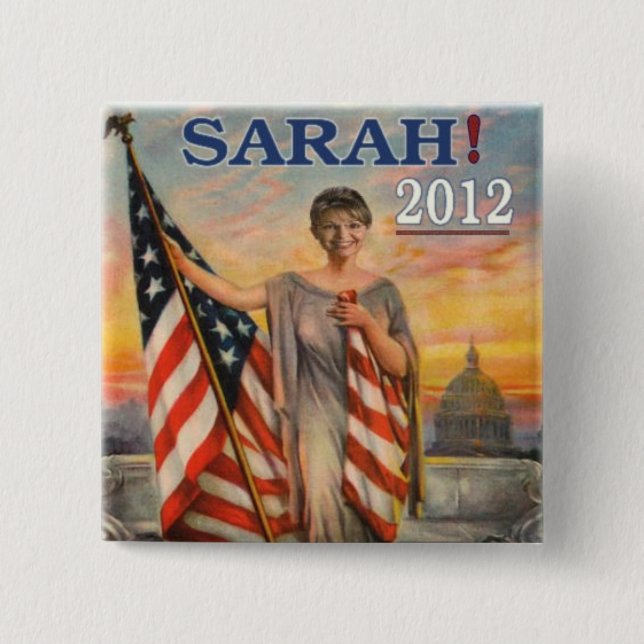 Sarah! 2012 knapp (Framsida)