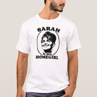 Sarah är min homegirlskjorta tee shirt