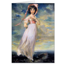 Sarah Barrett Moulton "Pinkie" 1794 av Lawrence