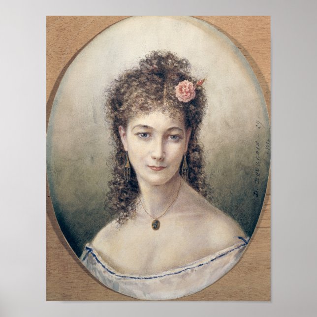 Sarah Bernhardt 1869 Poster (Framsidan)