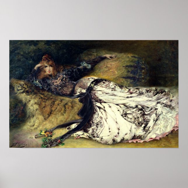 Sarah Bernhardt 1871 Poster (Framsidan)