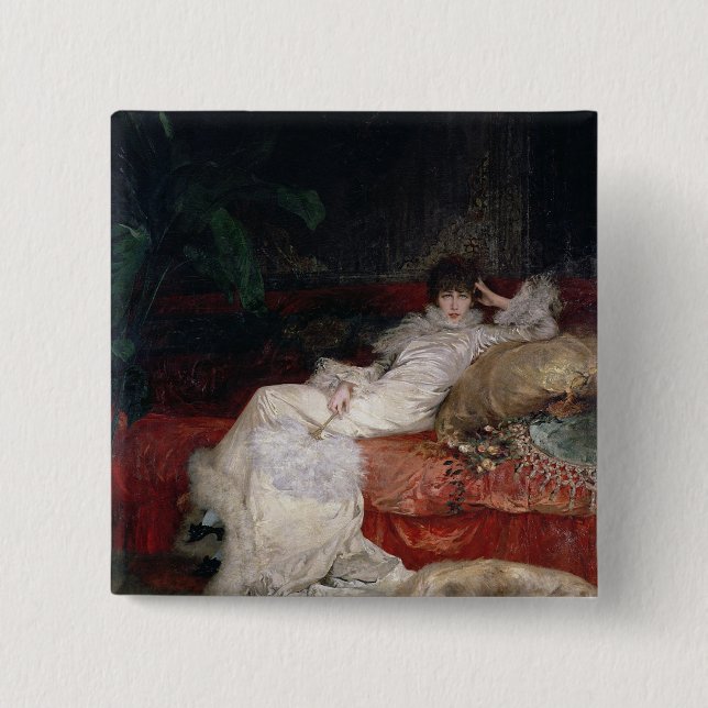 Sarah Bernhardt 1876 Knapp (Framsida)