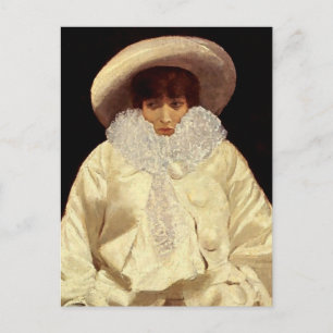 "Sarah Bernhardt as Pierrot" av Giuseppe De Nittis Vykort