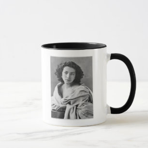 Sarah Bernhardt i dräkten, c.1860 Mugg
