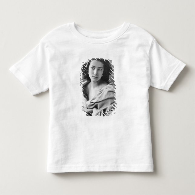 Sarah Bernhardt i dräkten, c.1860 Tee (Framsida)