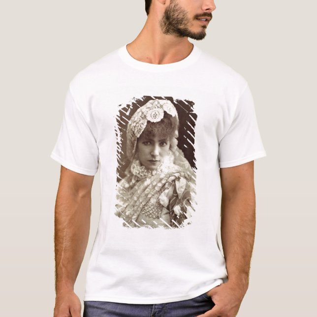 Sarah Bernhardt i rollen av Marion Delorme T-shirt (Framsida)
