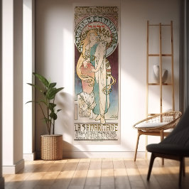 Sarah Bernhardt Le Samaritaine Art nouveau Mucha Poster