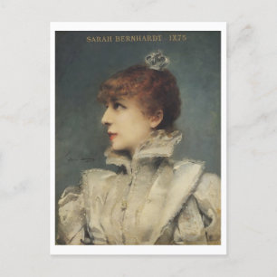 Sarah Bernhardt, Louise Abbéma Vykort