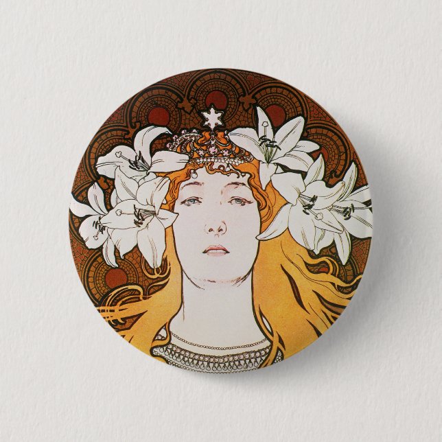Sarah Bernhardt, Mucha Knapp (Framsida)