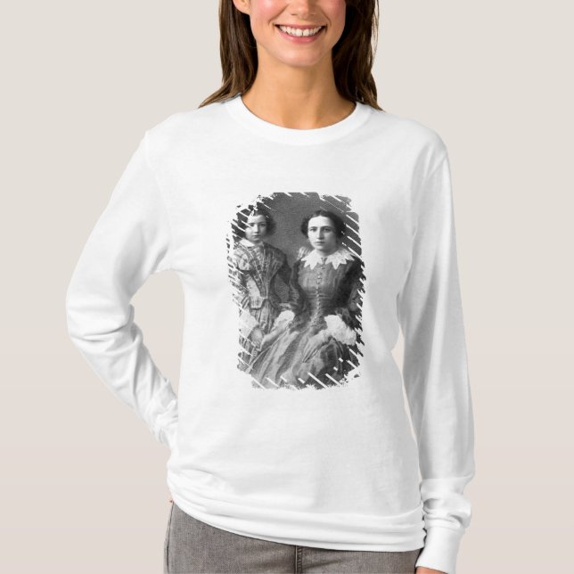 Sarah Bernhardt och henne mor? Tee Shirt (Framsida)