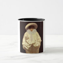 Sarah Bernhardt som Pierrot
