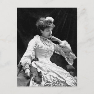 Sarah Bernhardt Vintage Foto - 1877 Vykort