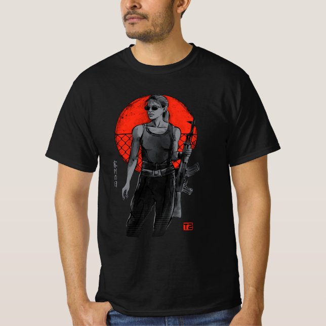 Sarah Connor Classic T Shirt (Framsida)