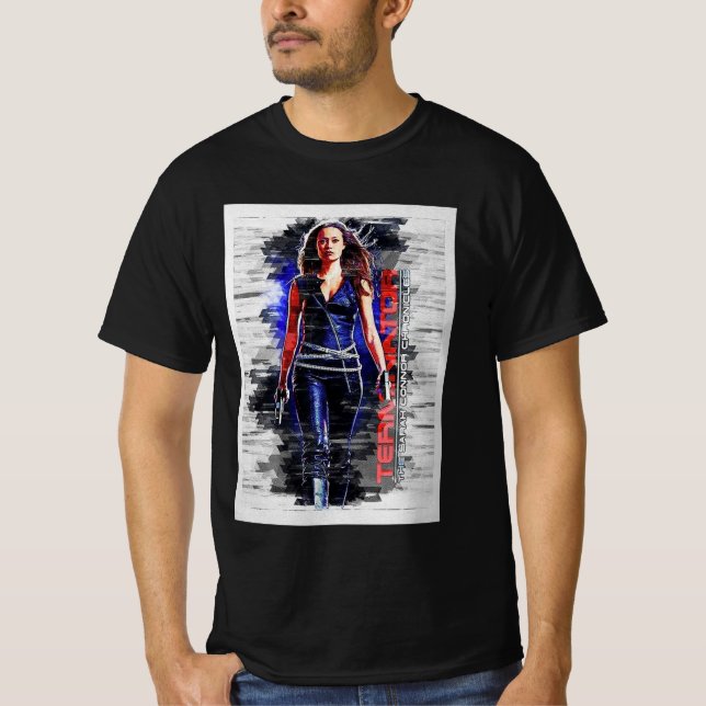 Sarah Connor film T Shirt (Framsida)