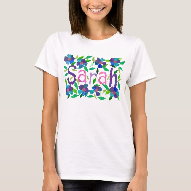 'Sarah' dam T-shirt (Framsida)