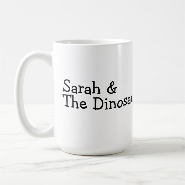 Sarah & Dinosaurmuggen Kaffemugg (Vänster)