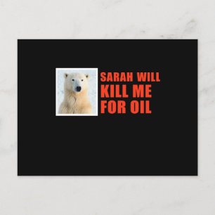 Sarah dödor mig för olja vykort