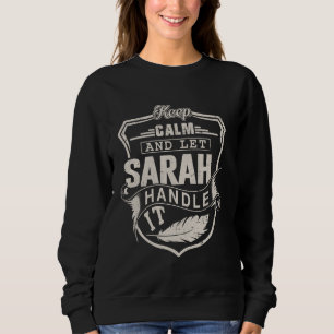 Sarah First Namn Shirt Sarah Namn Birthday T