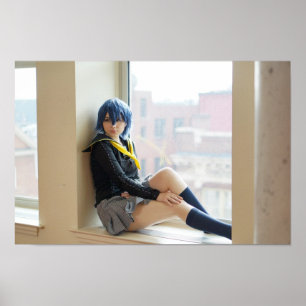 Sarah Fong som Naoto Shirogane (flickan) Poster