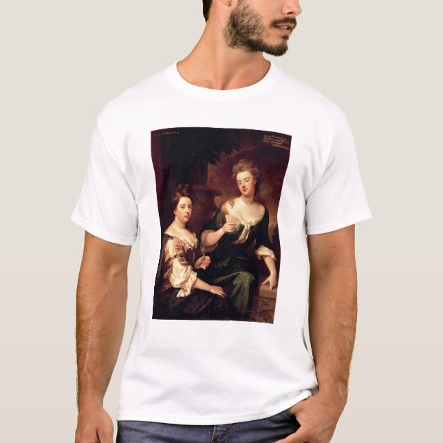 Sarah hertiginna av Marlborough att leka Tee Shirt (Framsida)