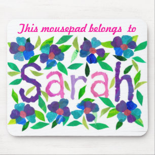 "Sarah" Mousepad Musmatta