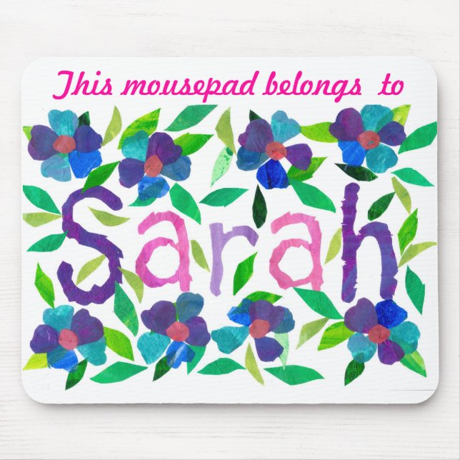 "Sarah" Mousepad Musmatta (Framsidan)