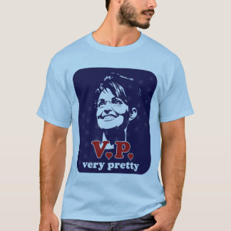 Sarah mycket nätt Palin V.P. T Shirt
