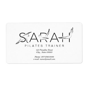 SARAH Namn Pilates Instruktör Fraktsedel