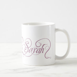 Sarah - nom personnalisé kaffemugg