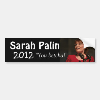 Sarah Palin 2012 Bildekal