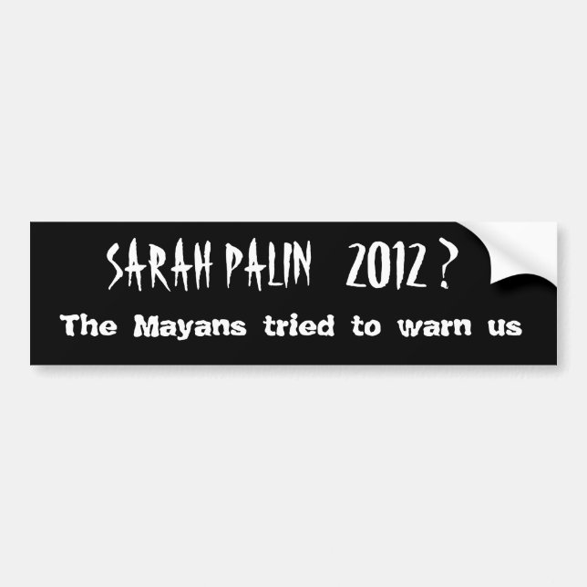 SARAH PALIN 2012? BILDEKAL (Framsidan)