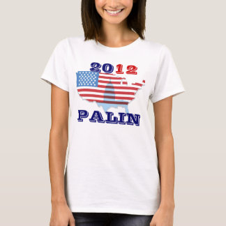 Sarah Palin 2012 damer, bästa skjorta för flickor Tee