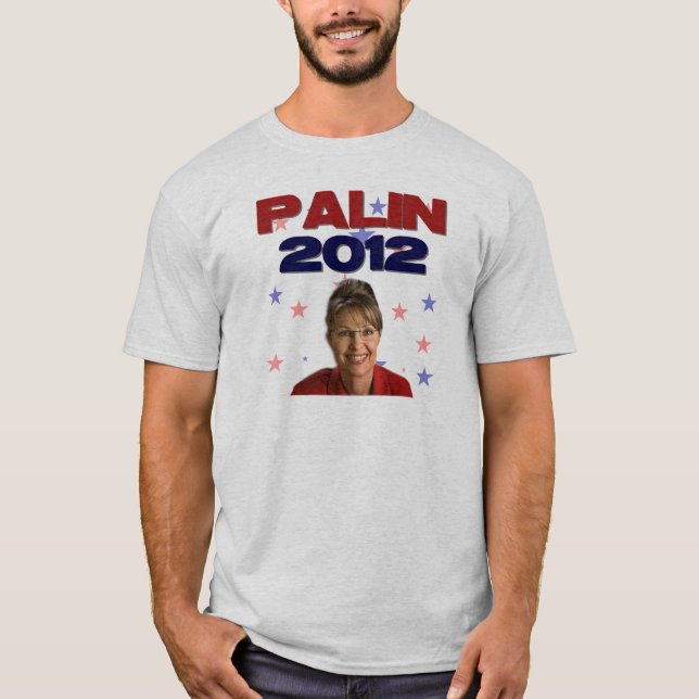 Sarah Palin 2012 T Shirt (Framsida)