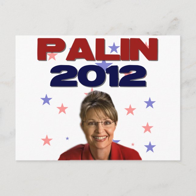 Sarah Palin 2012 Vykort (Framsida)