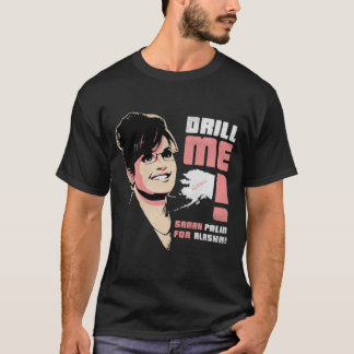 Sarah Palin "borrar mig!", T-tröja Tee Shirt