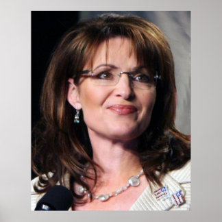 Sarah Palin Chambliss Rally Kolossal Storlek Poster