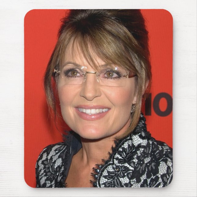 Sarah Palin foto Mousepads Musmatta (Framsidan)