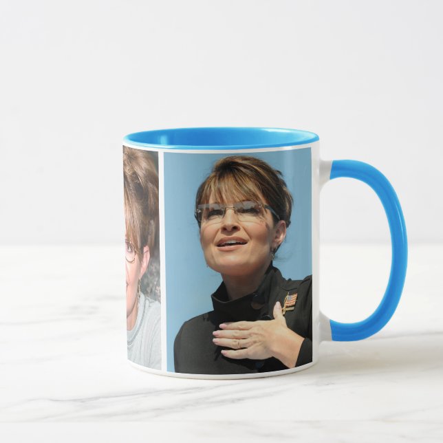 Sarah Palin - fotomuggar Mugg (Höger)