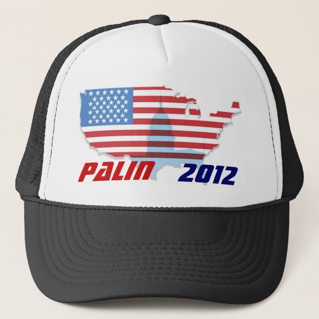 Sarah Palin hatt 2012 Truckerkeps (Framsida)