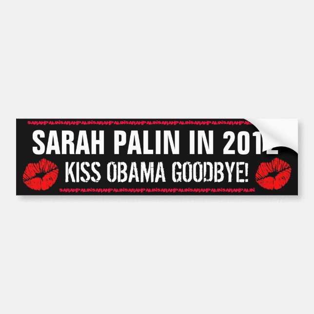 SARAH PALIN I 2012 - KYSS OBAMA GOODBYE! BILDEKAL (Framsidan)