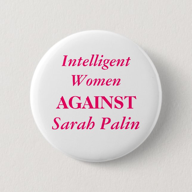 Sarah Palin, intelligent kvinnor, MOT Knapp (Framsida)