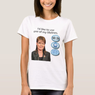 Sarah Palin: Jag skulle något liknande för att T-shirt
