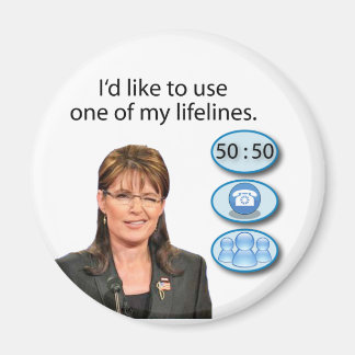Sarah Palin: Jag vill använda en av mina livlinor Magnet