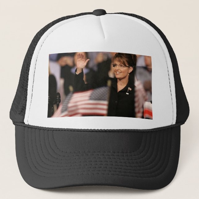 Sarah Palin lastbilsförare Truckerkeps (Framsida)