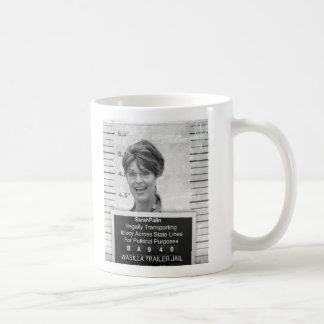 Sarah Palin Mugshot Kaffemugg